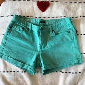 SOLD JCrew stretch denim shorts
